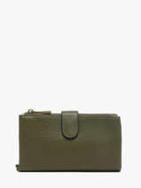 Portefeuille Met Portemonnee Soft Mandoline Groen soft AUD-ATTA