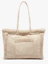 Schoudertas A4 Formaat Sheep David jones Beige sheep CM7876