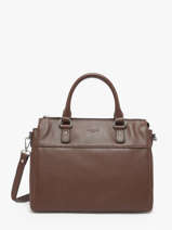 Handtas Confort Leder Hexagona Bruin confort 22641