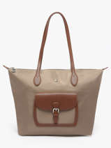 Schoudertas Kiana Nylon Hexagona Beige kiana 1720181