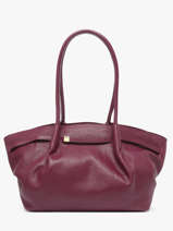 Schoudertas Caviar Leder Milano Violet caviar CA25062