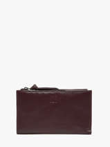 Portefeuille Leder Biba Rood wallet 12138
