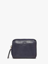 Portemonnee Texas Leder Biba Rood heritage BT11