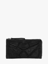 Portefeuille Leder Biba Zwart heritage DON4L