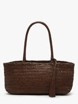 Schoudertas Heritage Leder Biba Bruin heritage PER10L