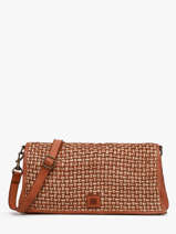 Cross Body Tas Heritage Leder Biba Bruin heritage KAB8L