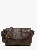 Cross Body Tas Heritage Leder Biba Bruin heritage KAY1L