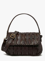 Schoudertas Heritage Leder Biba Bruin heritage MEE1L