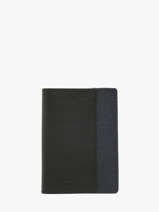 Portefeuille Leder Hexagona Zwart duo 687811