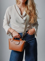 Longchamp Epure timeless Cross bodytas Rood-vue-porte