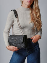 Schoudertas Adelasia Guess Zwart adelasia QL965821-vue-porte