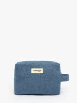 Toiletzak Tournelles Xl Gerecycleerd Katoen Rivedroite Blauw timeless TOURXTIM