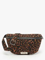 Belt Bag Custine Gerecycleerd Katoen Rivedroite Bruin wild tribe CUSTIWIL