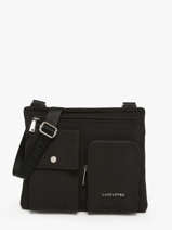Cross Body Tas Lancaster Zwart basic pocket 90