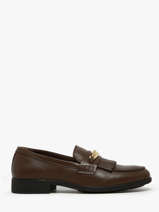 Mocassins Uit Leder Tommy hilfiger Bruin women 8971GV0