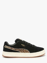 Sneakers Uit Leder Puma Zwart women 40486201