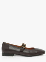 Sneakers Uit Leder Aliwell Bruin women A2715
