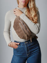 Heuptasje Leder Milano Beige velvet VE24119-vue-porte