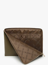 Longchamp Le foulonn� Papierhouder Geel-vue-porte
