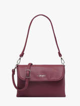 Cross Body Tas Grained Flora & co Rood grained H9158