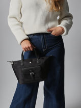 Cross Body Tas Kiana Nylon Hexagona Beige kiana 1720185-vue-porte