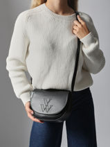 Cross Body Tas City Vanessa wu Zwart city MA0140-vue-porte