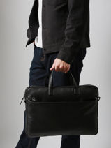 Documententas Maverick Zwart urban classic MAVUC309-vue-porte