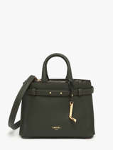 Cross Body Tas Faubourg Leder Lancel Groen faubourg A13527