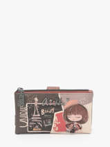 Portefeuille Anekke Grijs mademoiselle 41809907