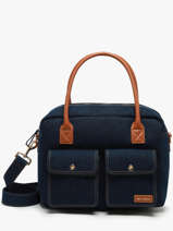 Handtassen Denim Brut Paul marius Blauw denim brut DANDYDEB