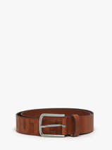 Herenriem Lingo Leder Von dutch Bruin belt LINGO