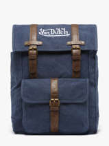 Rugzak Von dutch Blauw bags NAVY