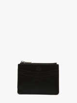 Kaarthouder Leder Mila louise Zwart vintage 3570XC