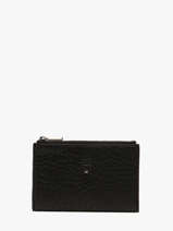 Portefeuille Leder Mila louise Zwart vintage 3576E
