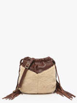 Cross Body Tas Vintage Mila louise Blauw vintage 3812TC