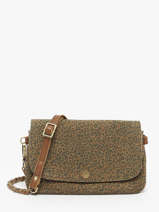 Cross Body Tas Vintage Mila louise Bruin vintage 3783PAC