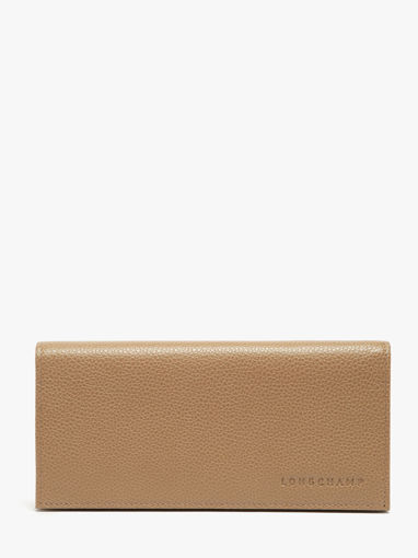 Longchamp Le foulonn Portefeuille Geel