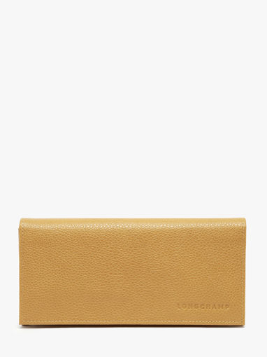 Longchamp Le foulonn Portefeuille Bruin