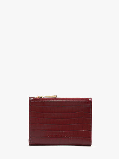Longchamp Longchamp pocket croco Portefeuille Grijs