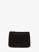 Portemonnee Vintage Leder Mila louise Zwart vintage 3853X