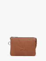 Portemonnee 2 Compartimenten Original N Leder Nathan baume Bruin original n 302N