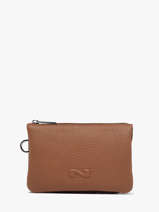 Etui 2 Compartimenten Original N Leder Nathan baume Bruin original n 283N