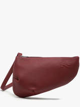 Cross Body Tas Large City Perle Leder Nathan baume Rood n city 1