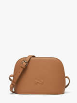 Cross Body Tas Lilou Leder Nathan baume Bruin egee 2
