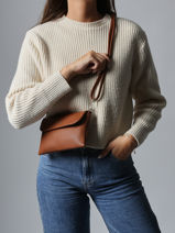 Cross Body Tas Grained Miniprix Bruin grained H9158-vue-porte
