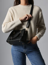 Cross Body Tas Grained Flora & co Groen grained H6931-vue-porte