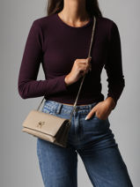 Cross Body Tas Modern Tommy Tommy hilfiger Blauw modern tommy AW17462-vue-porte