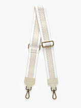 Schouderriem Milano Beige velvet VE25LIOV