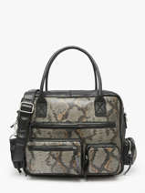 Handtassen Python Leder Paul marius Zwart python DANDP90S