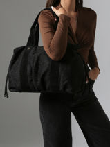 Schoudertas S Mila louise Zwart s 20204S-vue-porte